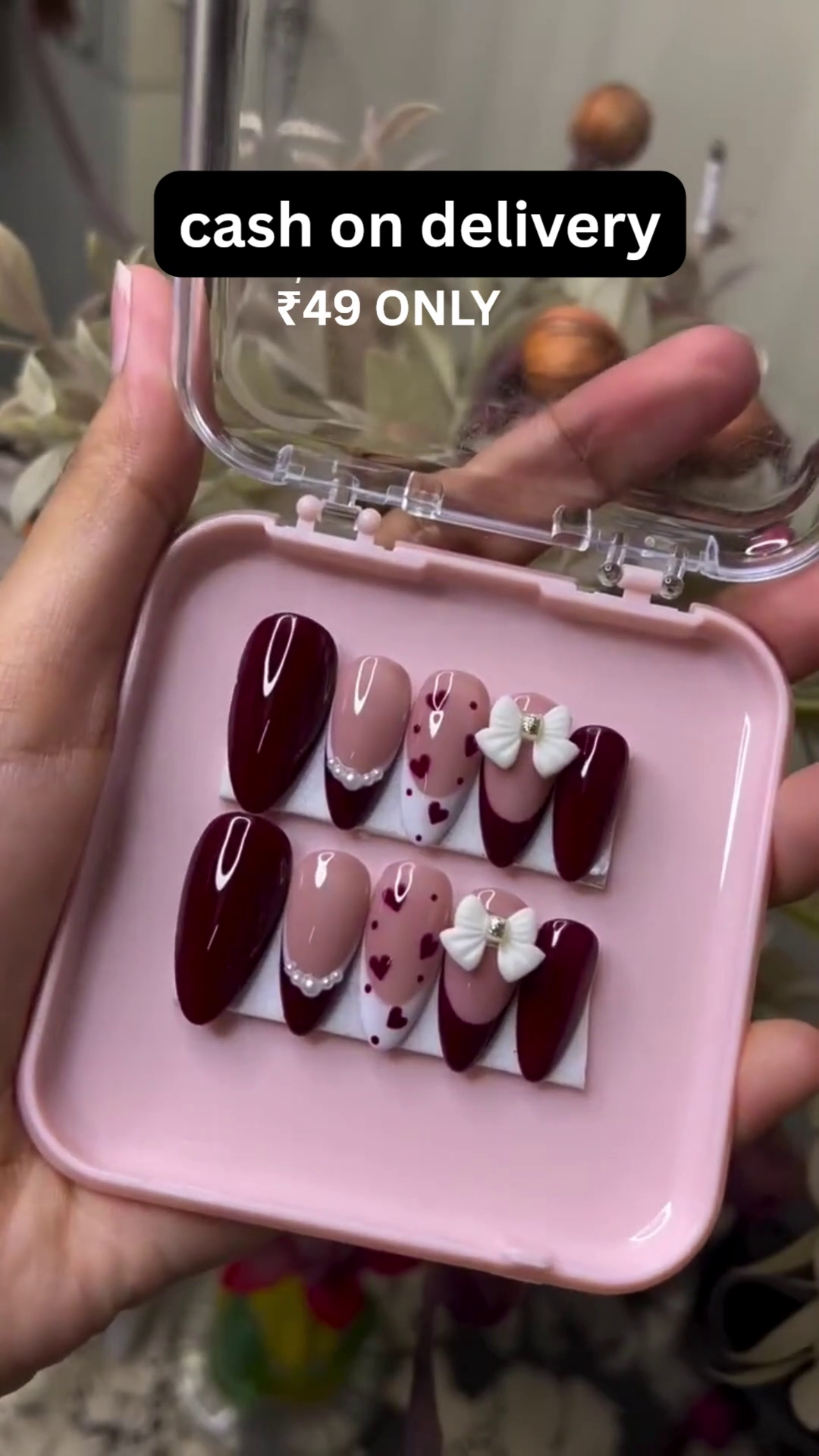 ❤️ Fall in Love with These Adorable Press-On Nails